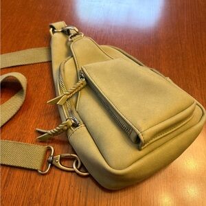 Stylish Sage Green Sling Bag